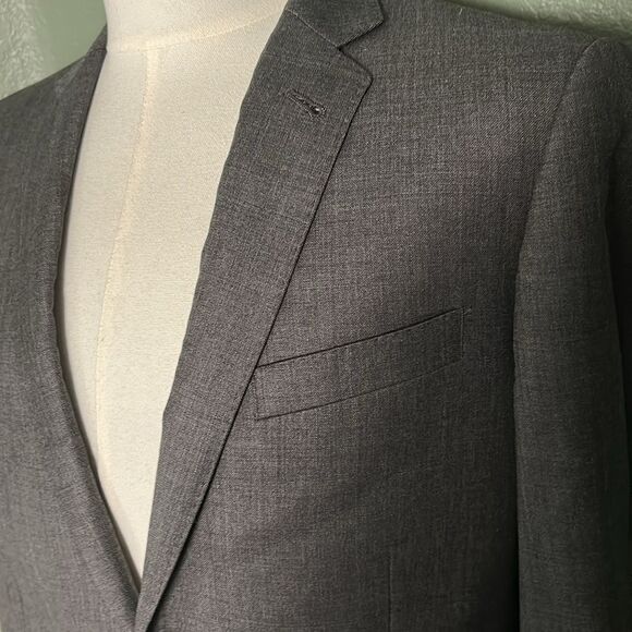 J. Crew Ludlow Slim Fit Suit Jacket in Gray, Size 40R, NWOT - Picture 4 of 12